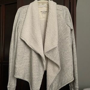 Abercrombie and Fitch faux fur sweater